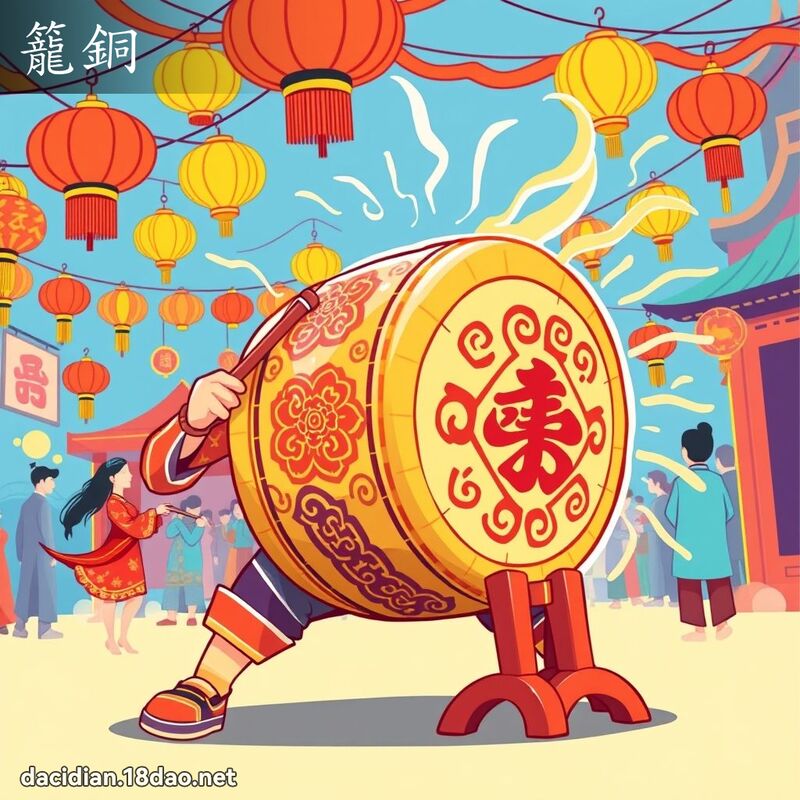 笼铜 - 国语大辞典配图