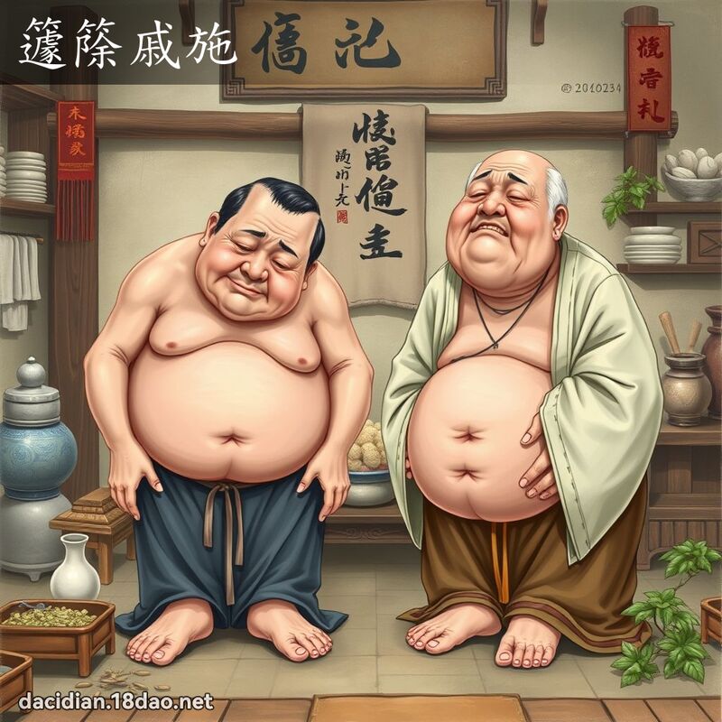 籧篨戚施 - 国语大辞典配图