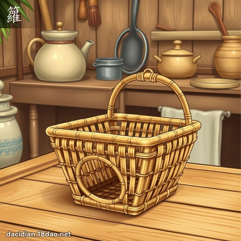 籮 - 國語大辭典配圖