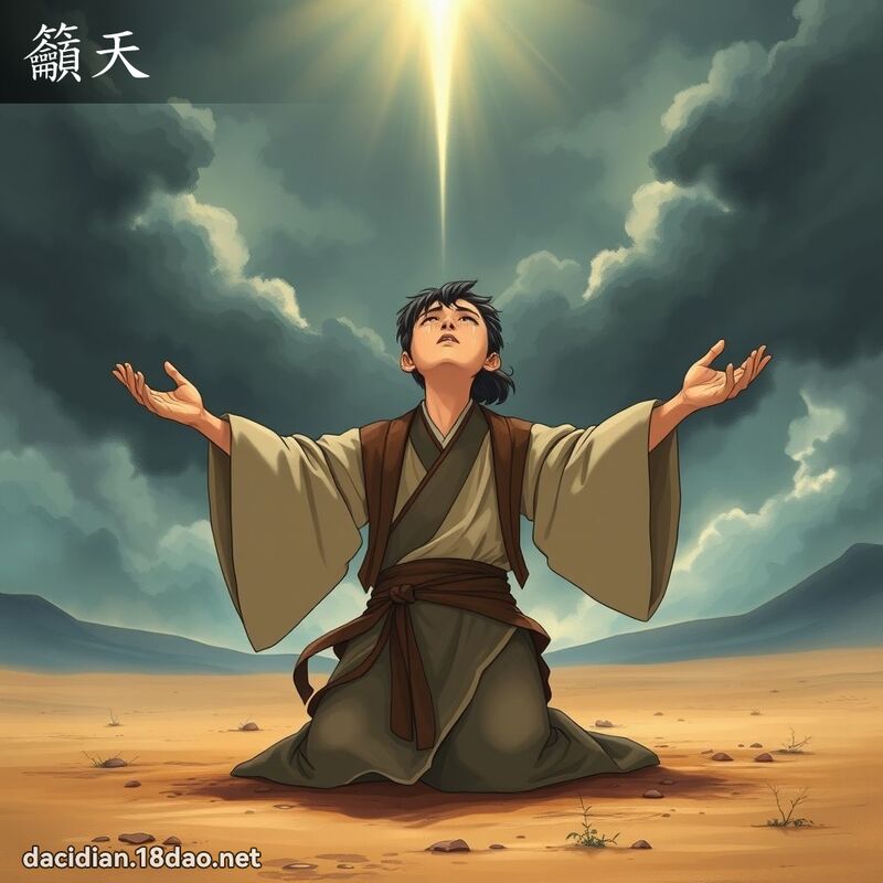 籲天 - 國語大辭典配圖