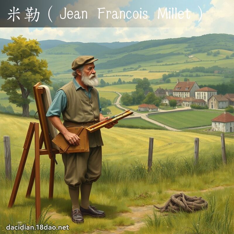 米勒（Jean Francois Millet） - 國語大辭典配圖