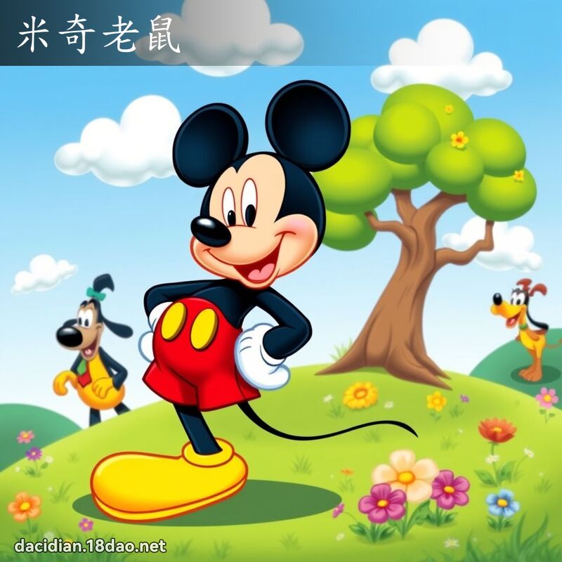 米奇老鼠 - 國語大辭典配圖
