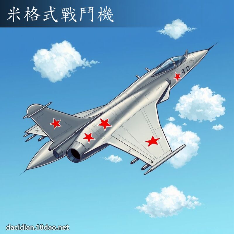 米格式战斗机 - 国语大辞典配图