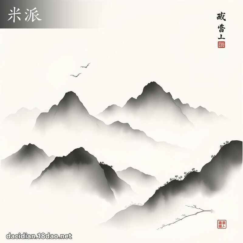 米派 - 国语大辞典配图