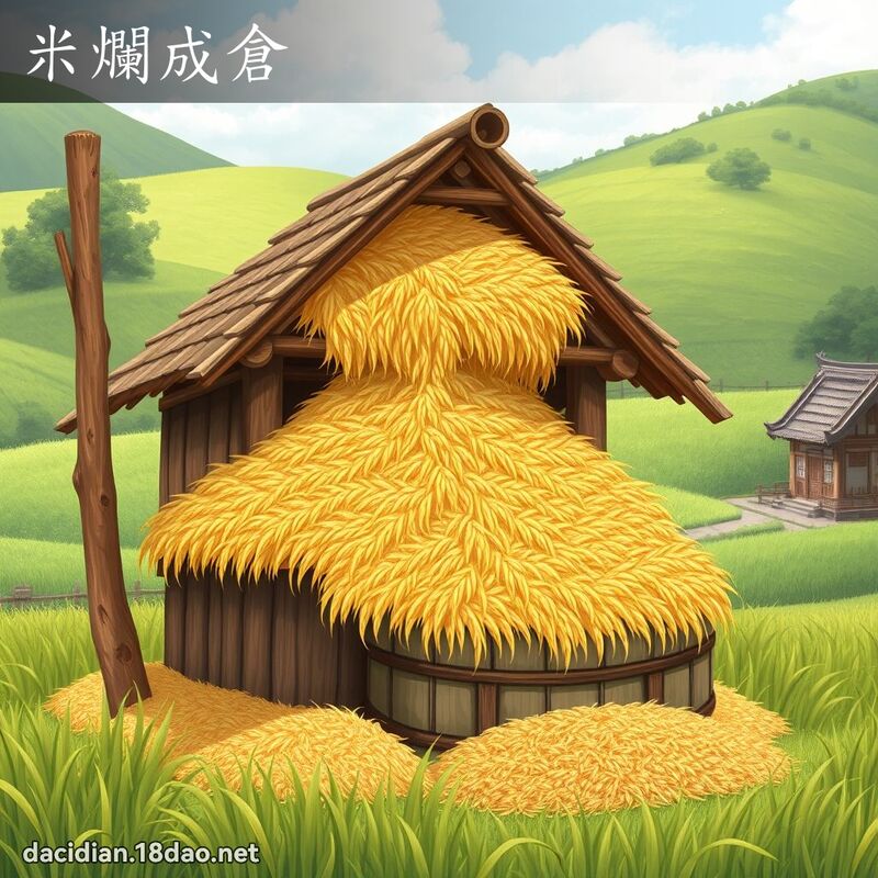 米爛成倉 - 國語大辭典配圖