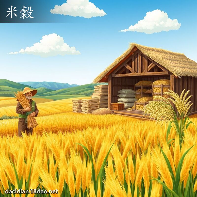 米谷 - 国语大辞典配图