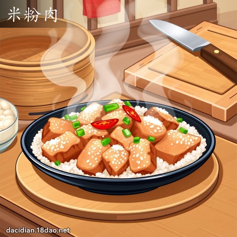 米粉肉 - 國語大辭典配圖