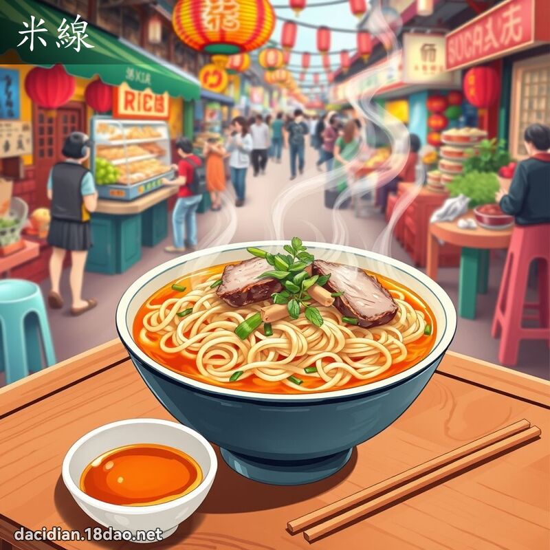 米线 - 国语大辞典配图