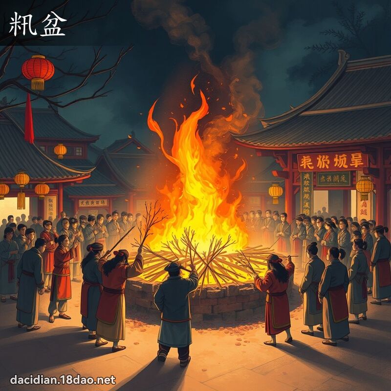 籸盆 - 国语大辞典配图