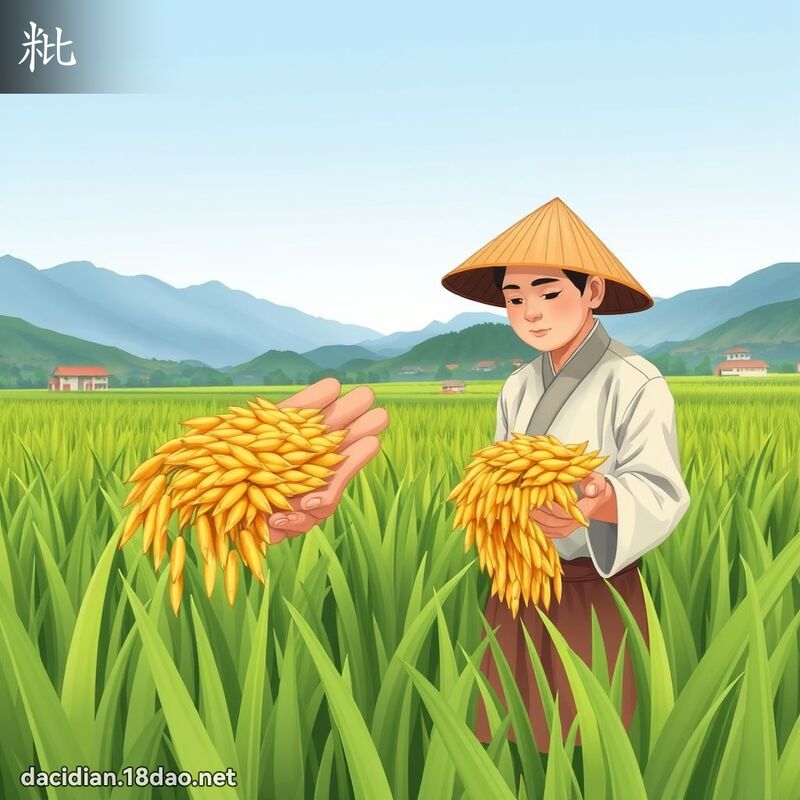 粃 - 國語大辭典配圖
