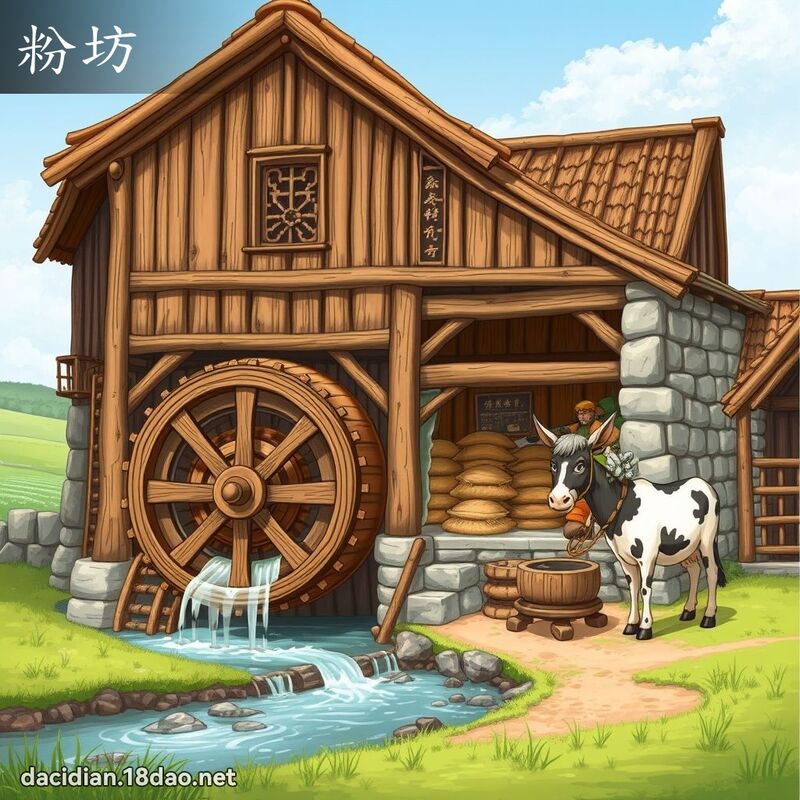 粉坊 - 国语大辞典配图