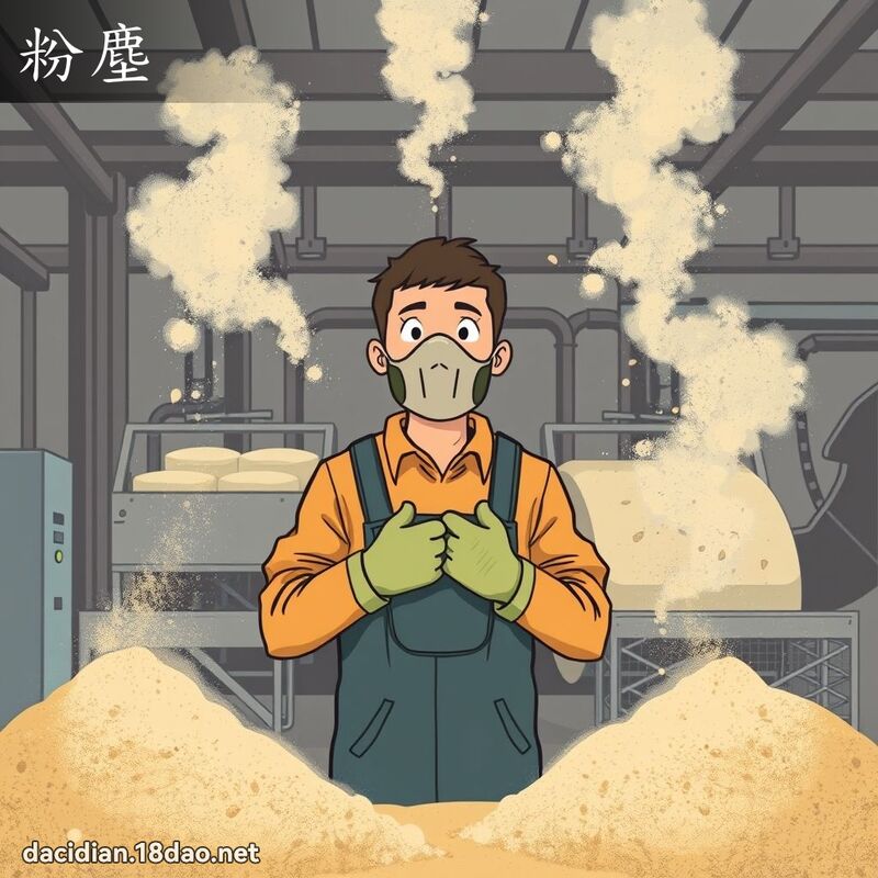粉塵 - 國語大辭典配圖