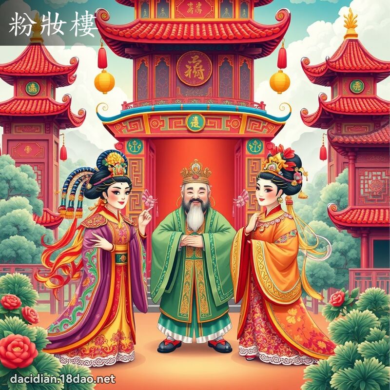 粉妝樓 - 國語大辭典配圖