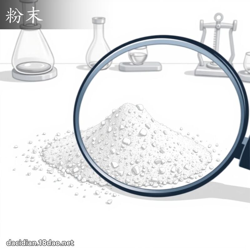 粉末 - 國語大辭典配圖