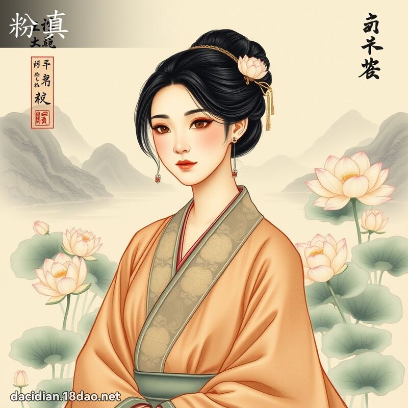 粉真 - 國語大辭典配圖