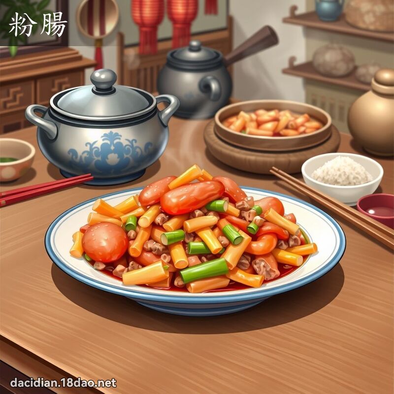 粉肠 - 国语大辞典配图