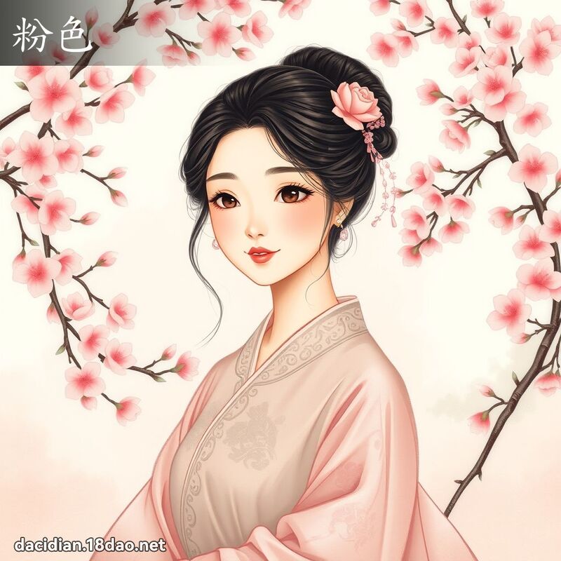 粉色 - 國語大辭典配圖