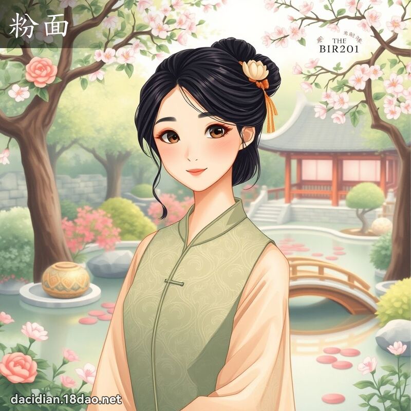 粉面 - 國語大辭典配圖