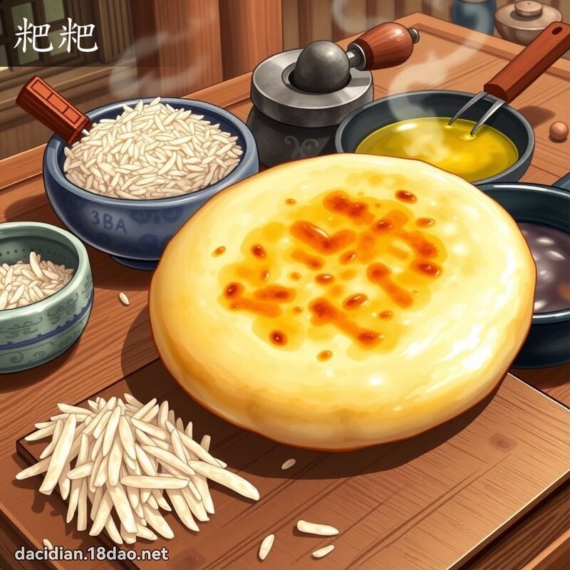 粑粑 - 国语大辞典配图
