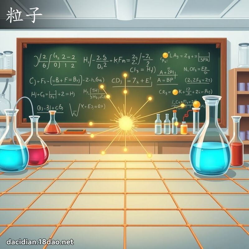 粒子 - 国语大辞典配图