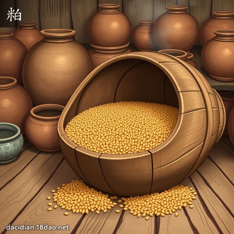 粕 - 國語大辭典配圖