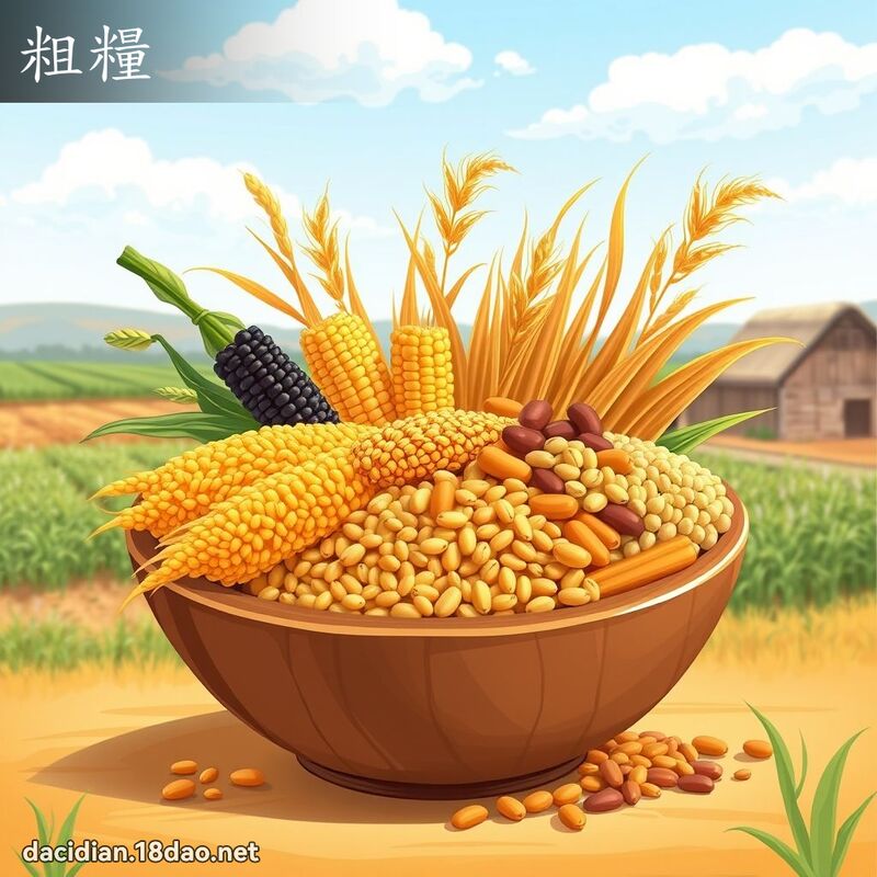 粗糧 - 國語大辭典配圖