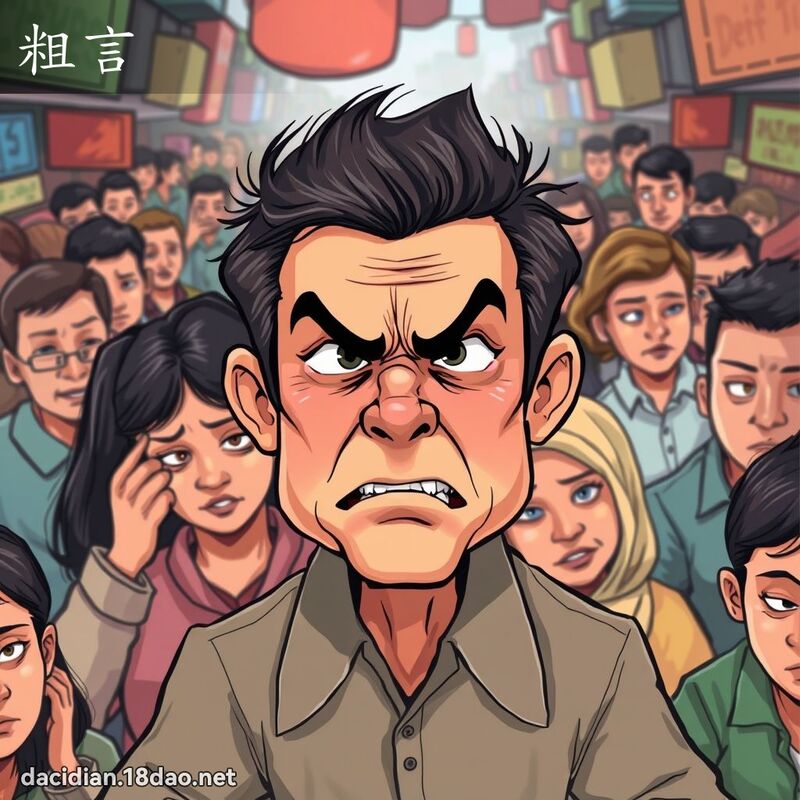 粗言 - 国语大辞典配图