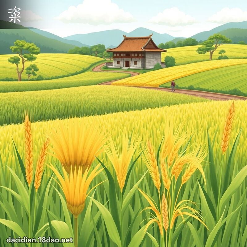 粢 - 國語大辭典配圖