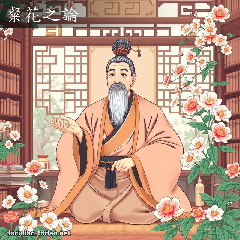 粲花之论 - 国语大辞典配图