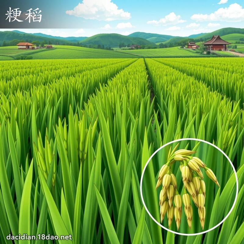 粳稻 - 國語大辭典配圖