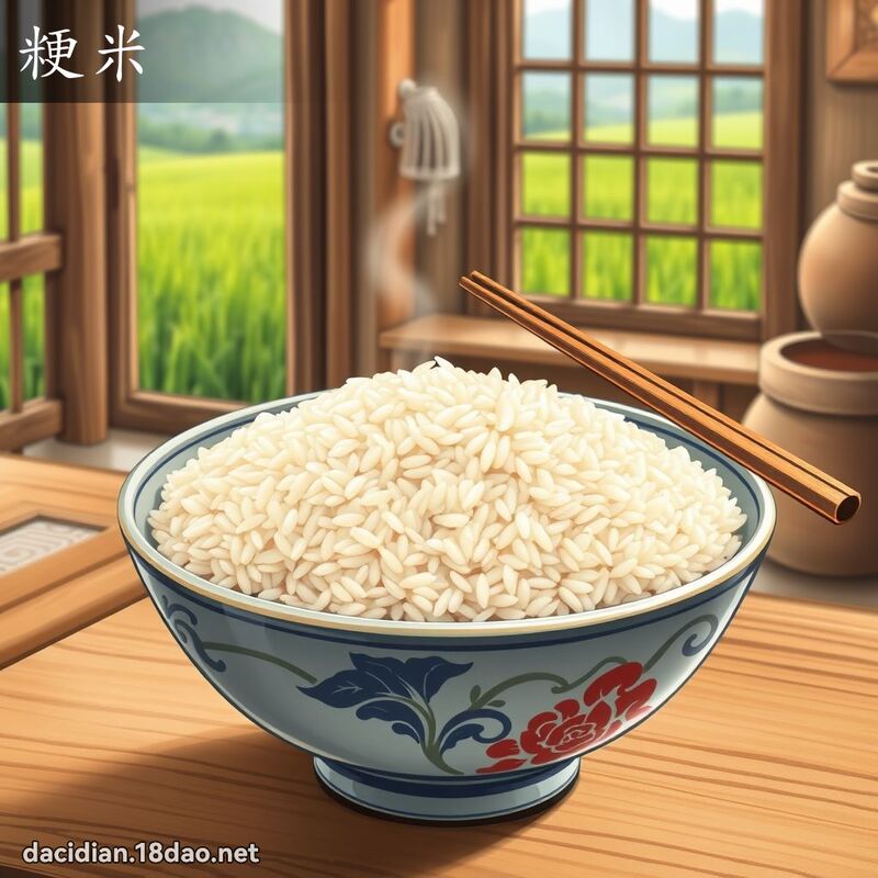 粳米 - 國語大辭典配圖