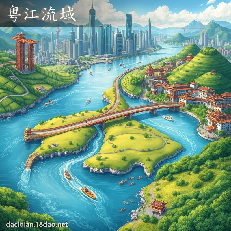 粵江流域 - 國語大辭典配圖