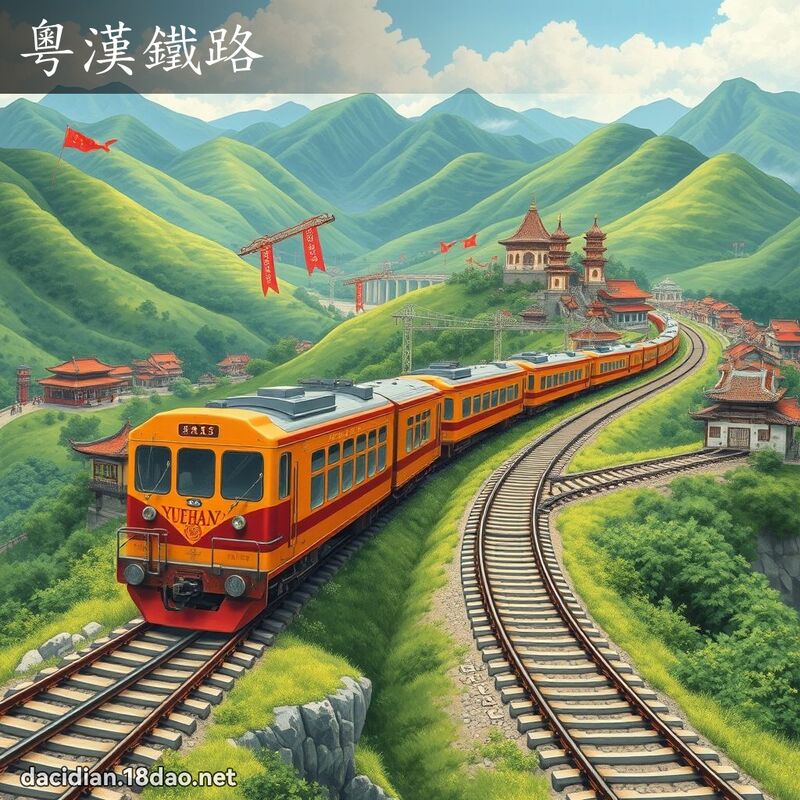 粤汉铁路 - 国语大辞典配图