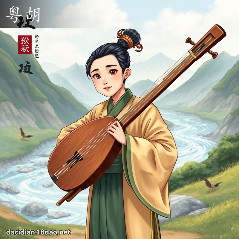 粵胡 - 國語大辭典配圖