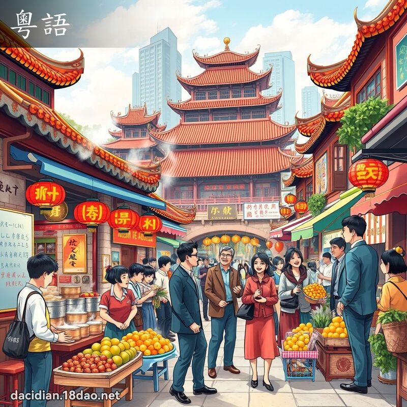 粵語 - 國語大辭典配圖