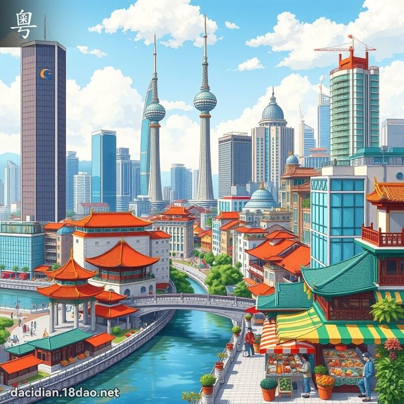 粵 - 國語大辭典配圖