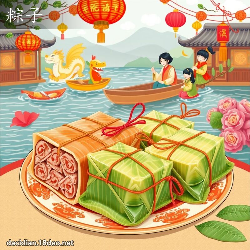 粽子 - 國語大辭典配圖