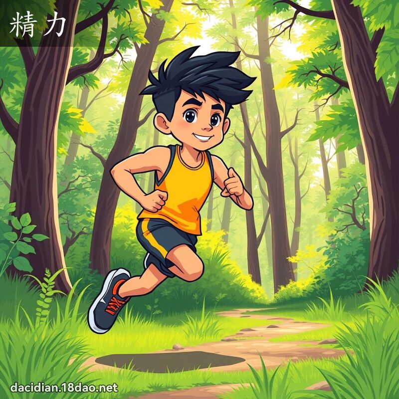 精力 - 國語大辭典配圖
