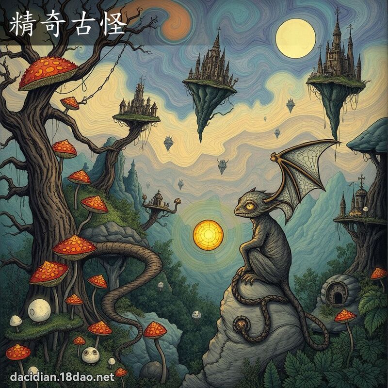 精奇古怪 - 國語大辭典配圖