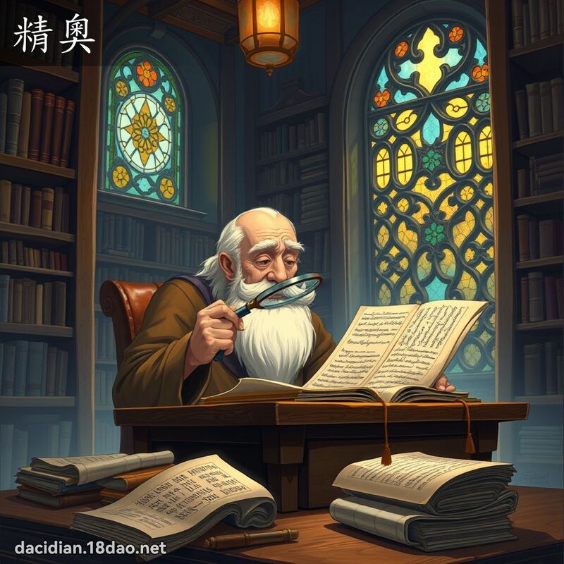 精奧 - 國語大辭典配圖