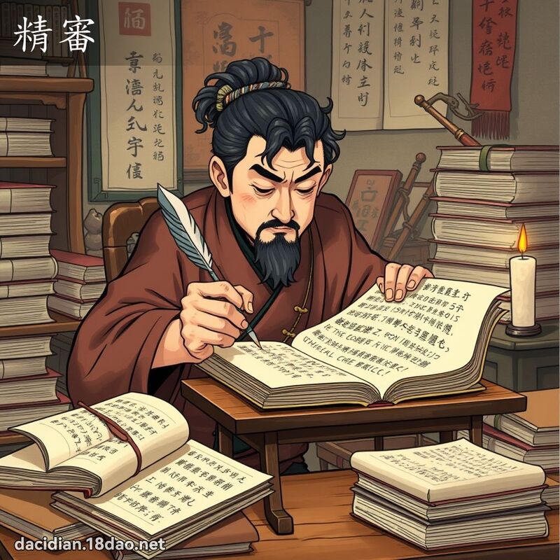 精審 - 國語大辭典配圖