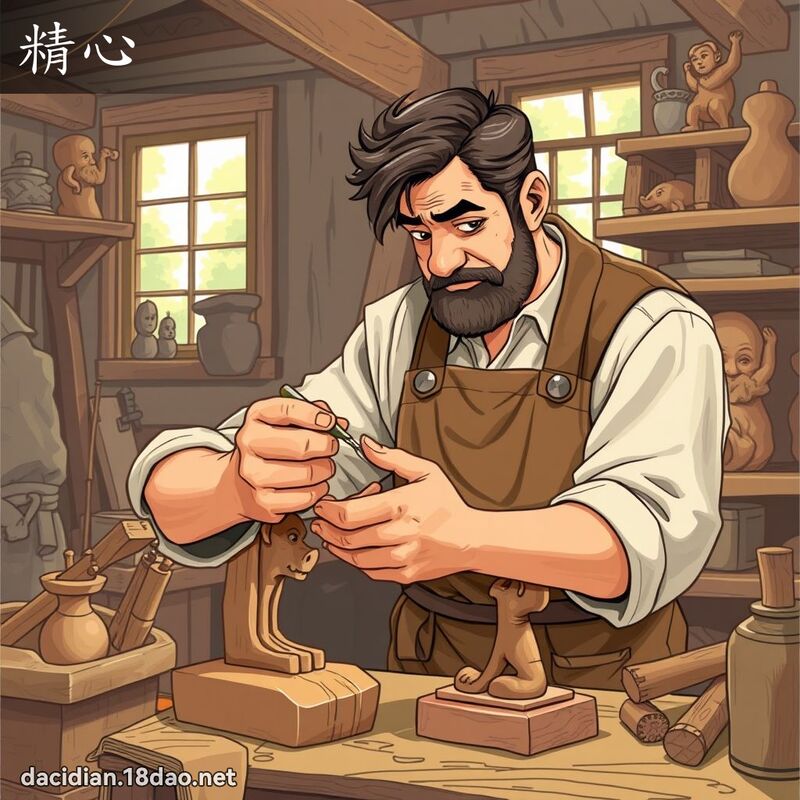 精心 - 国语大辞典配图