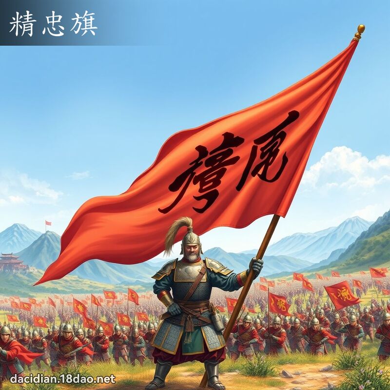 精忠旗 - 國語大辭典配圖