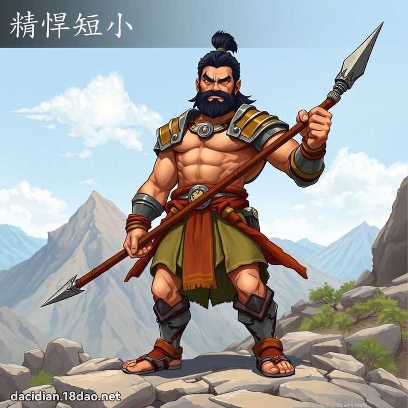 精悍短小 - 国语大辞典配图