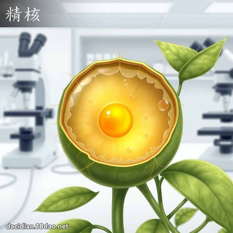 精核 - 国语大辞典配图