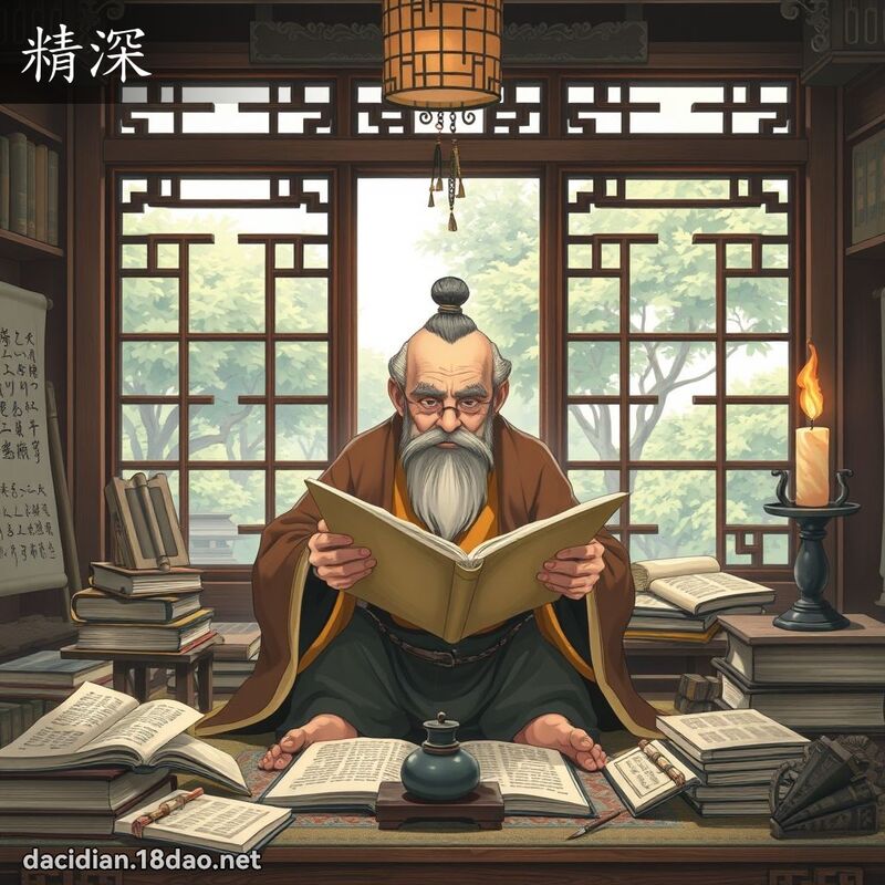 精深 - 國語大辭典配圖