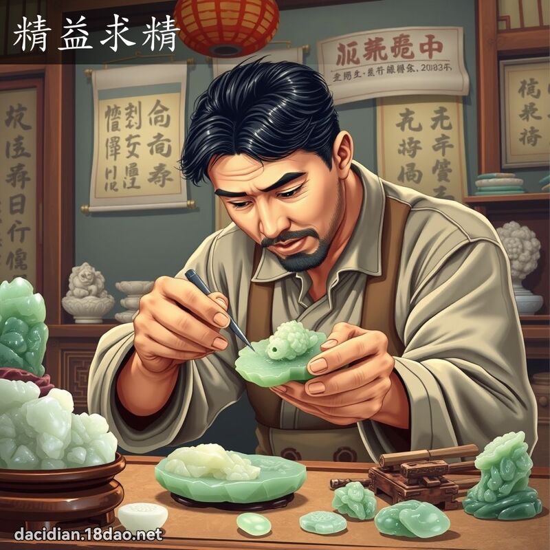 精益求精 - 国语大辞典配图