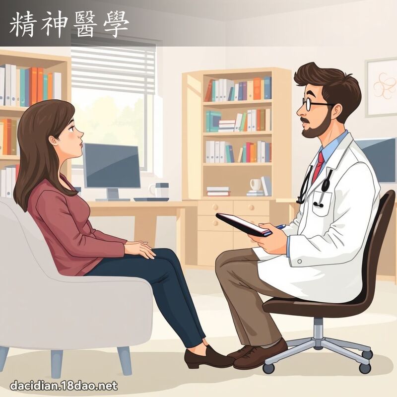 精神醫學 - 國語大辭典配圖