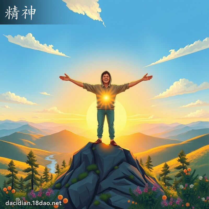 精神 - 国语大辞典配图
