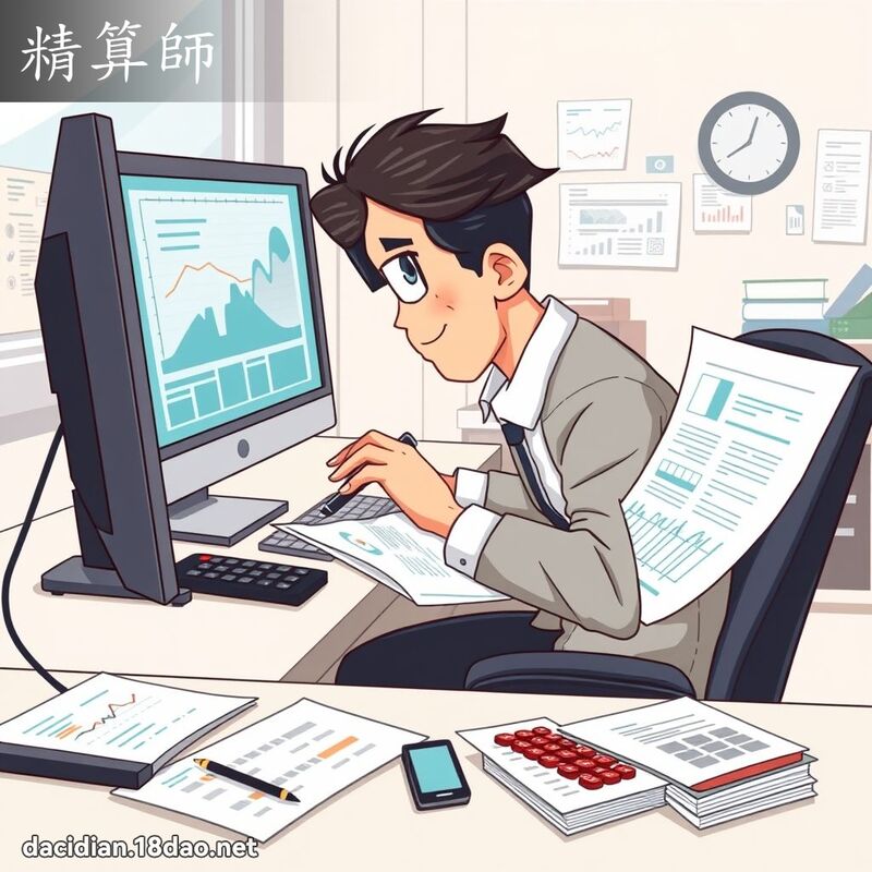 精算師 - 國語大辭典配圖
